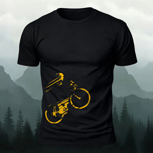 Cycling Sprint Printed Short Sleeve T-Shirt