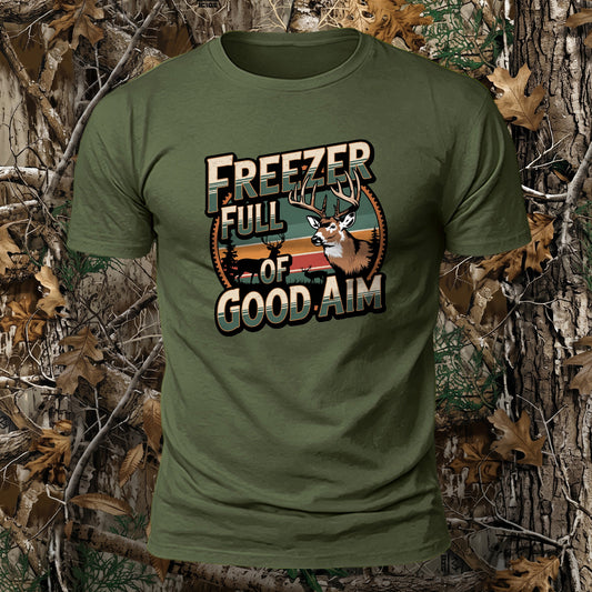 Good Aim Printed Short Sleeve T-Shirt