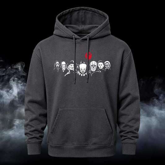 Horror Movie All Star Printed Casual Hoodie Sweatershirt