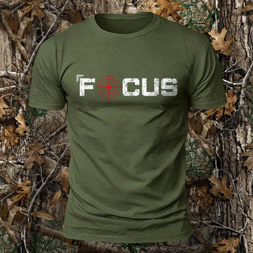 FOCUS Printed Short Sleeve T-Shirt