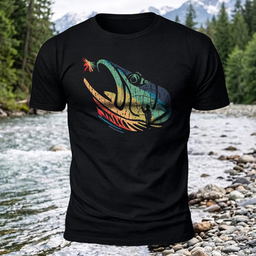 Take The Bait Printed Short Sleeve T-Shirt