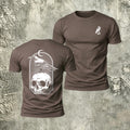 Skull Bird Casual Premium Cotton T-Shirt