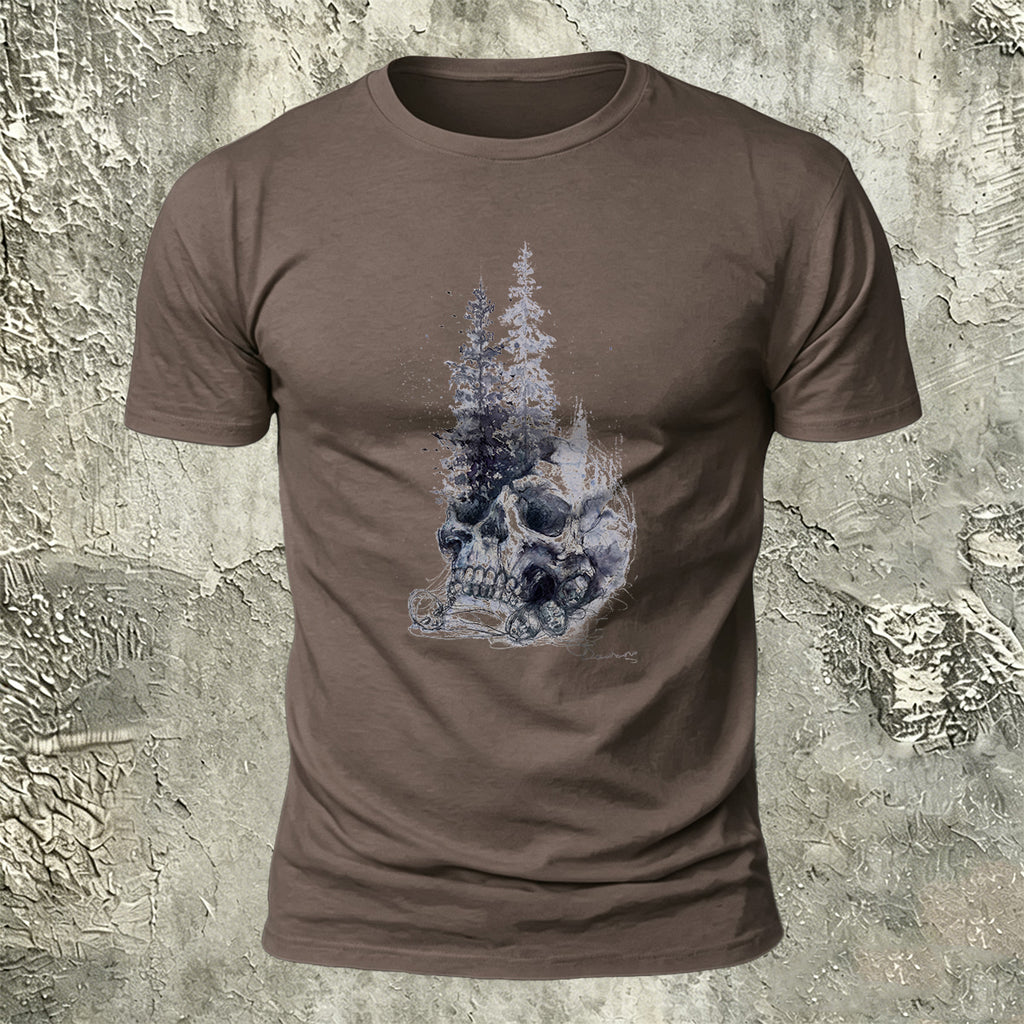 Creative Skull Graphic Casual Premium Cotton T-Shirt