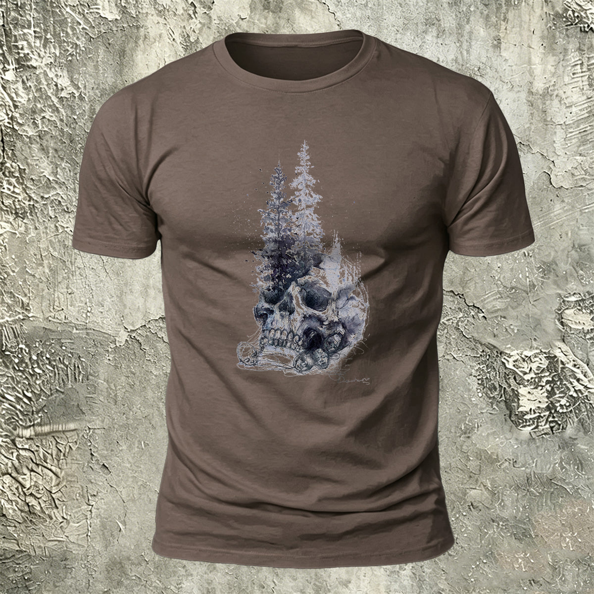 Creative Skull Graphic Casual Premium Cotton T-Shirt