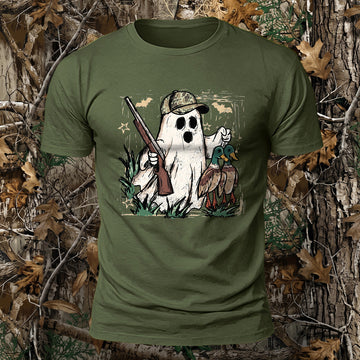 The Hunting Ghost Printed Short Sleeve T-Shirt