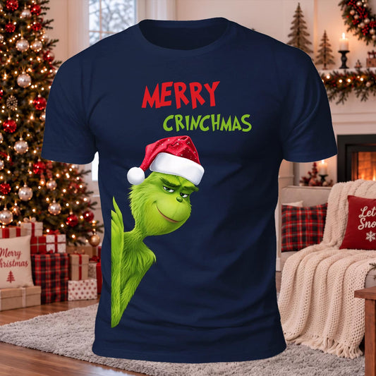 Merry Grinchmas Printed Short Sleeve T-Shirt