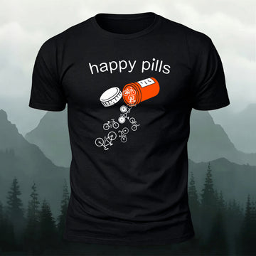 My Happy Pills Printed Short Sleeve T-Shirt