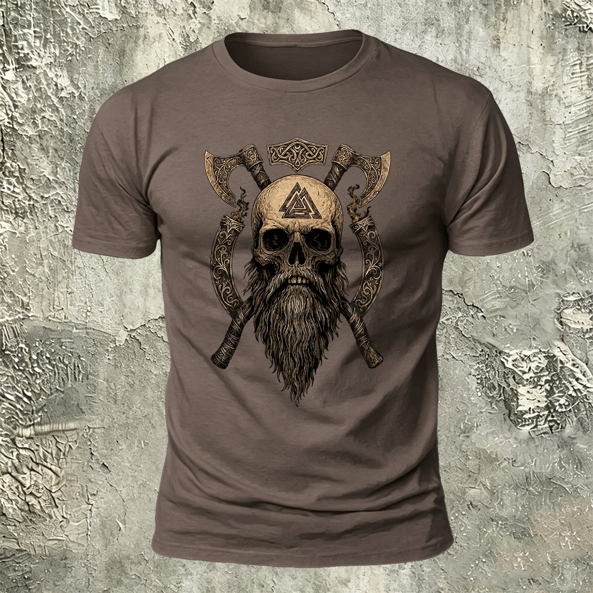 Retro Mysterious Skull Trend 100% Cotton T-Shirt