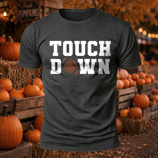 Touch Down Printed Short Sleeve T-Shirt