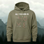 Cotton Math Love Equations Print Casual Hoodie