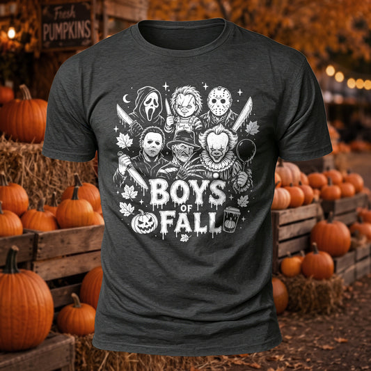 Boys Of Fall Printed Short Sleeve T-Shirt