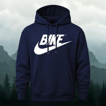 BIKE Printed Casual Hoodie Sweatshirt