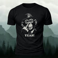 Gorilla Magician Print Casual 100% Cotton T-Shirt