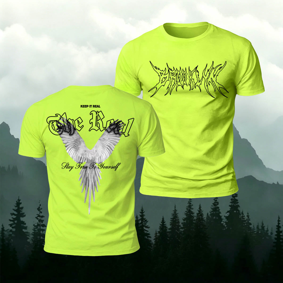 Retro-Style Phoenix Print Casual Cotton T-Shirt