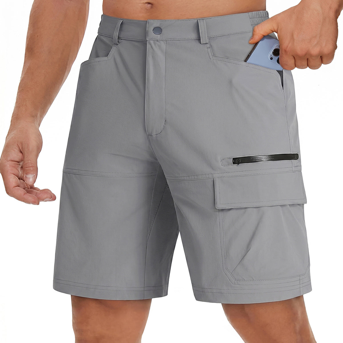 Men's Summer Workwear Multi-Pocket Outdoor Shorts