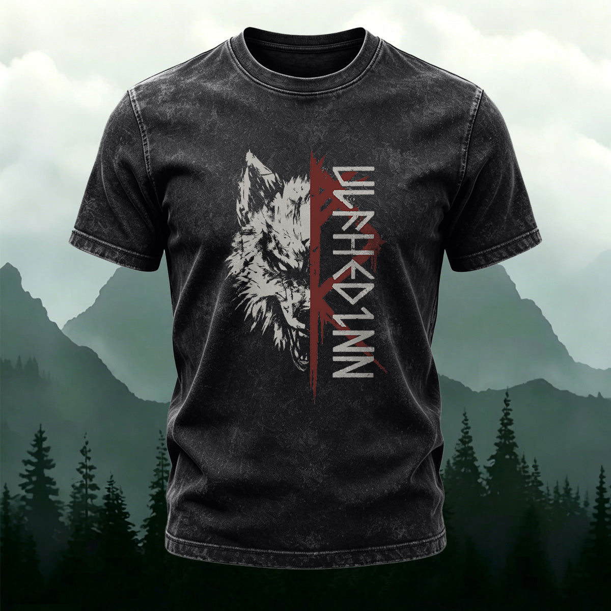 Cool Street Fashion Washed Cotton Casual T-Shirt