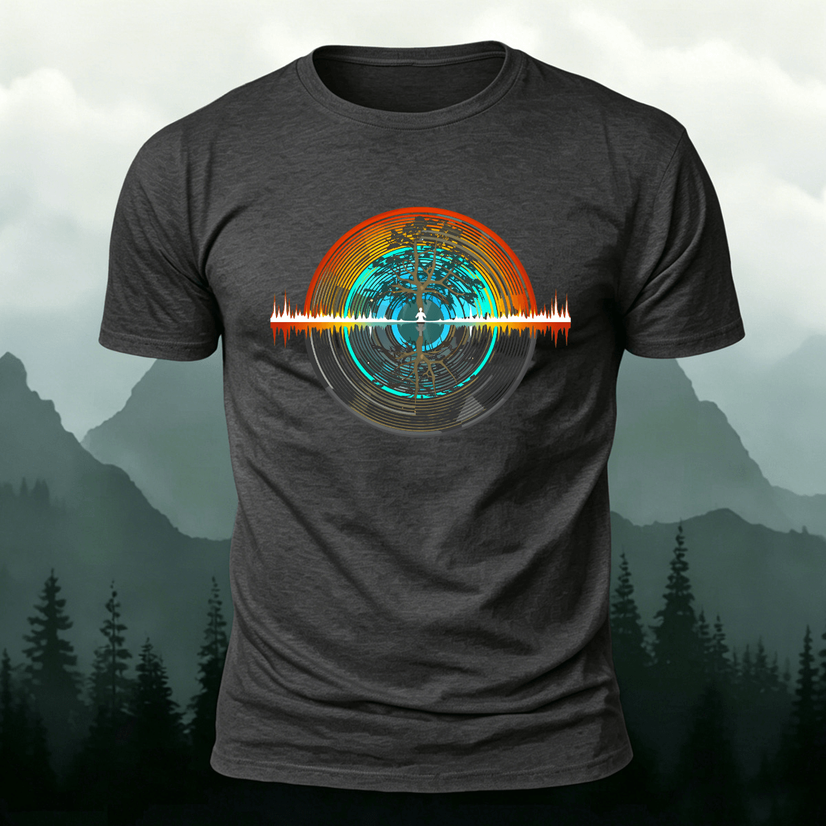 Video Tape Print Premium Cotton Casual Tee