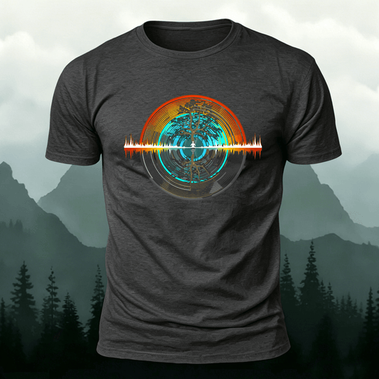 Video Tape Print Premium Cotton Casual Tee