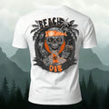 Skull Beach Vacation Fashion 100% Cotton T-Shirt