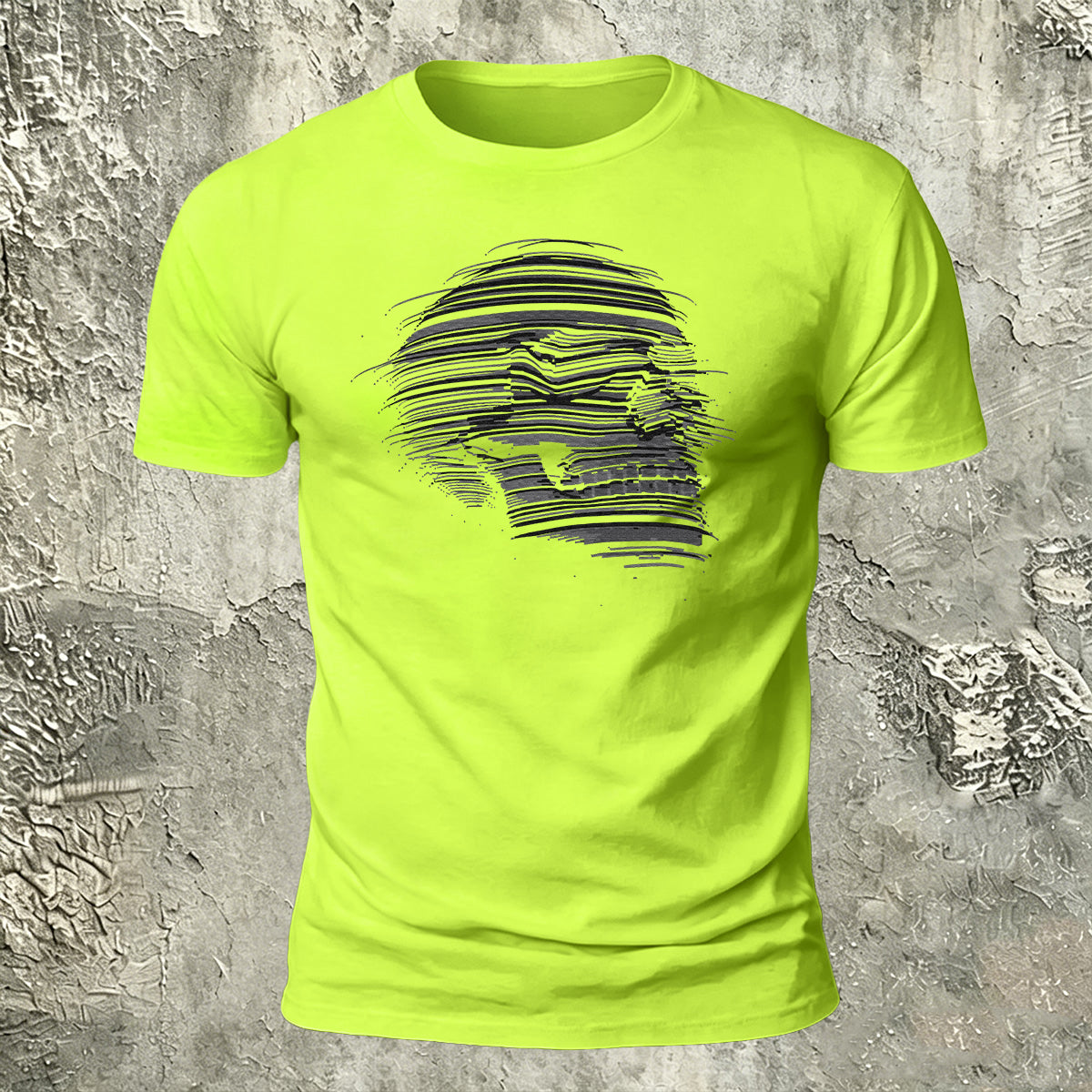 Skull-Print Cotton Casual Versatile T-Shirt