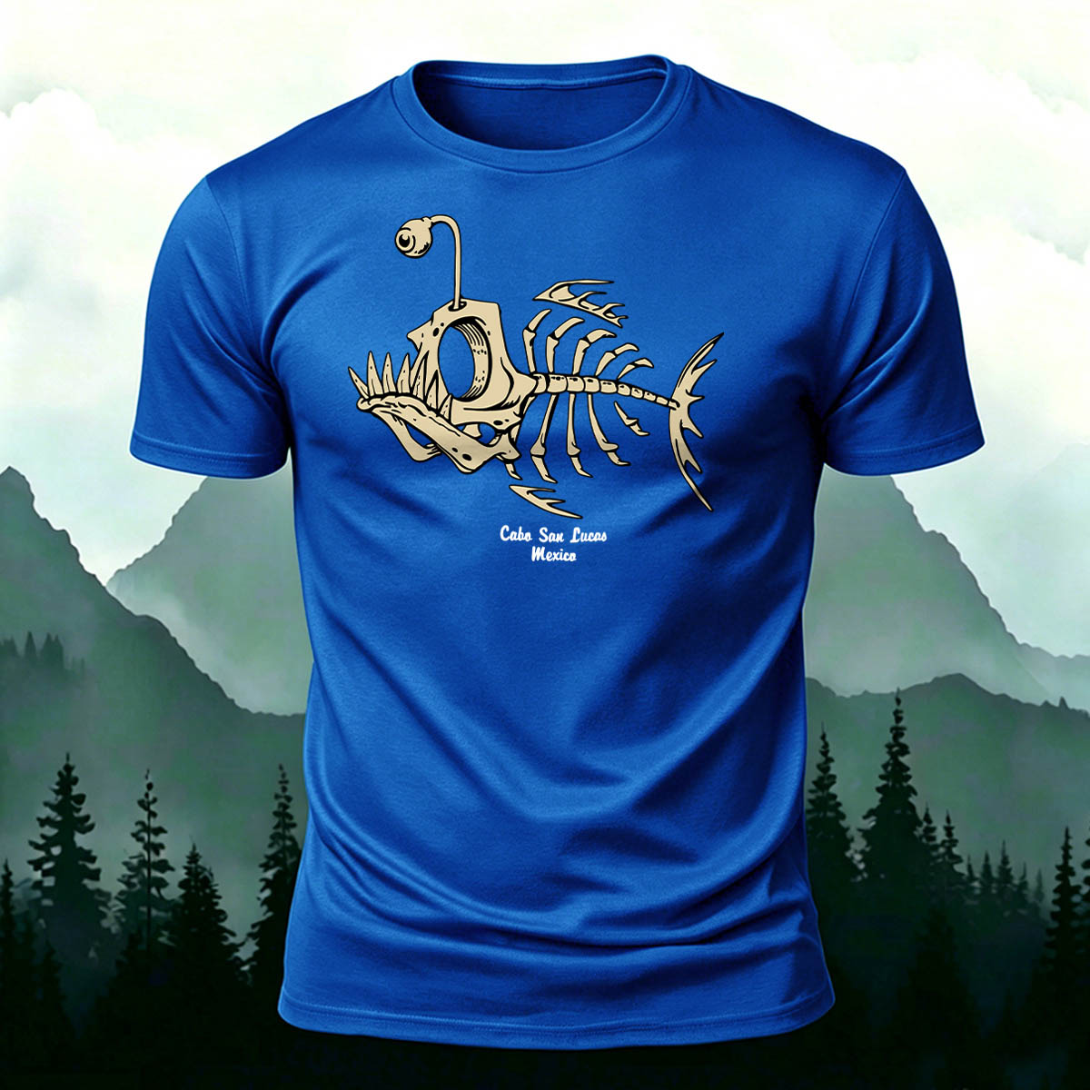 Simple Fishbone Fashion Casual Skin-friendly T-shirt