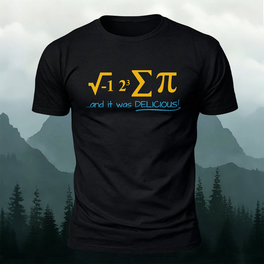 Premium Cotton Fun Formula Graphic Personality Tee