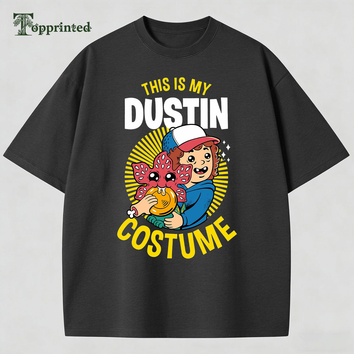 This is my Dustin Costume Casual Cotton T-shirt