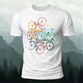 Colorful Bicycle Outdoor Soft Breathable T-Shirt