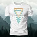 Geometric Pattern Casual Skin-Friendly Comfortable T-Shirt