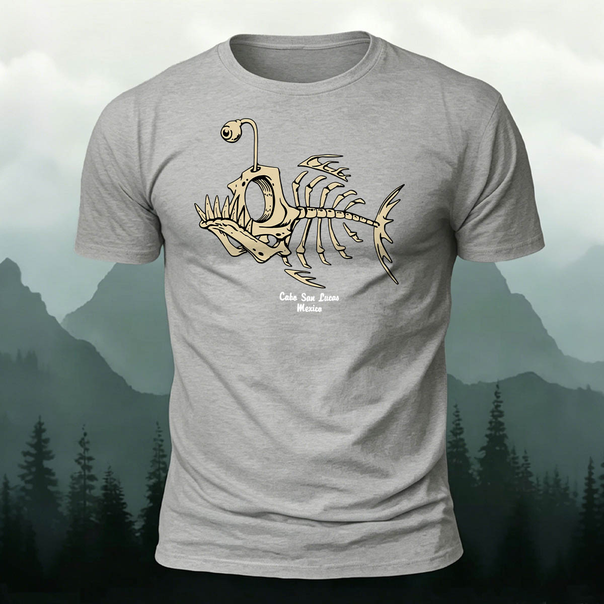 Simple Fishbone Fashion Casual Skin-friendly T-shirt