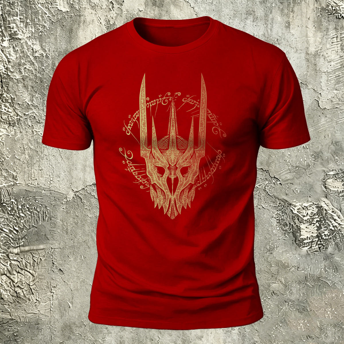 Vintage Skull Print Cotton Versatile T-Shirt