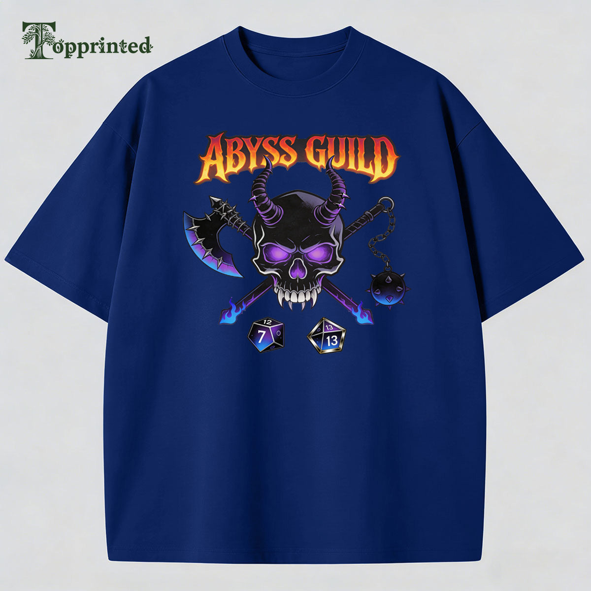 Abyss Guild Casual Cotton Made T-shirt
