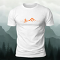 Cycling Challenge Print Premium Cotton Casual T-Shirt