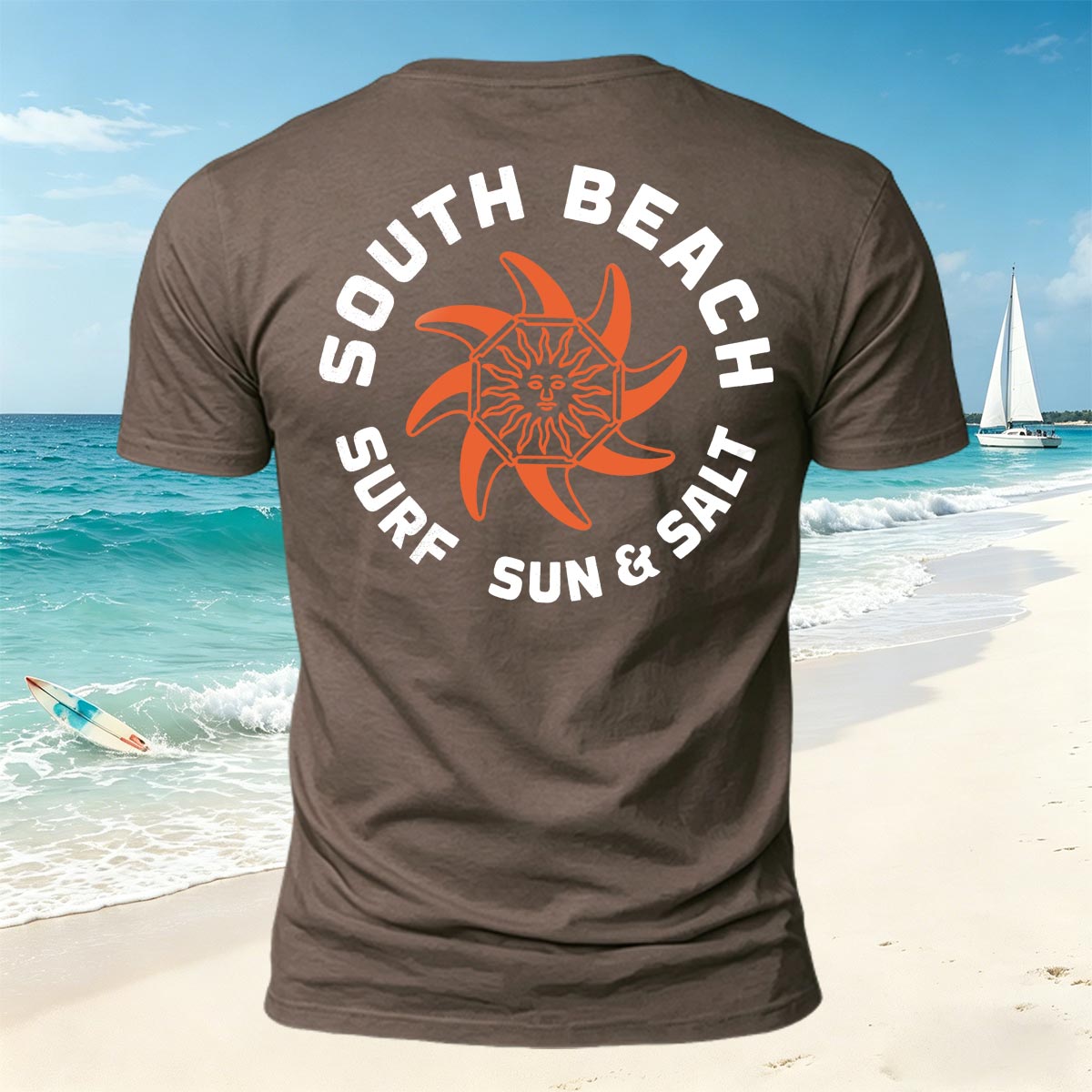 Sun Element 100% Cotton Casual Resort T-Shirt