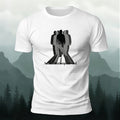 Silhouette Print Fashion Comfortable Casual T-Shirt