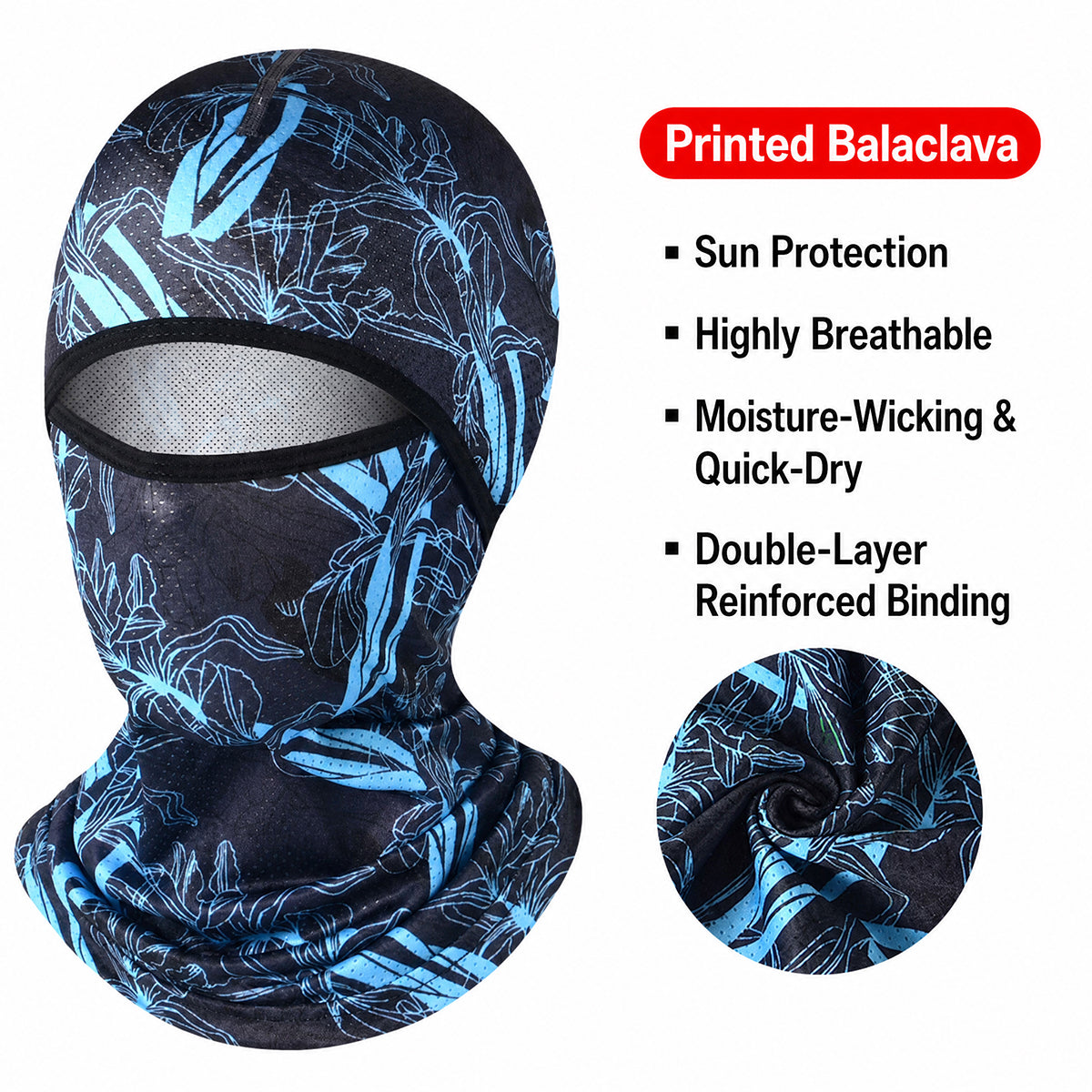 Sun-Protective Cycling Ice-Silk Summer Outdoor Face Mask