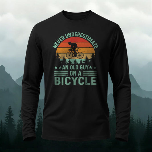 Cycling Spirit Print Long-Sleeve T-Shirt