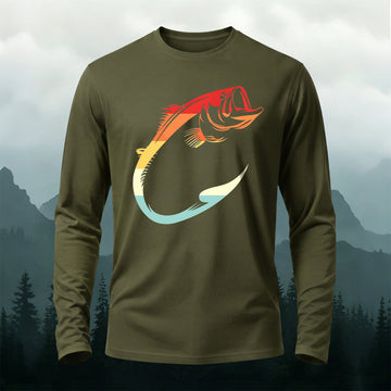 Simple Fishing Outdoor Breathable Long-Sleeve T-Shirt