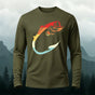 Simple Fishing Outdoor Breathable Long-Sleeve T-Shirt