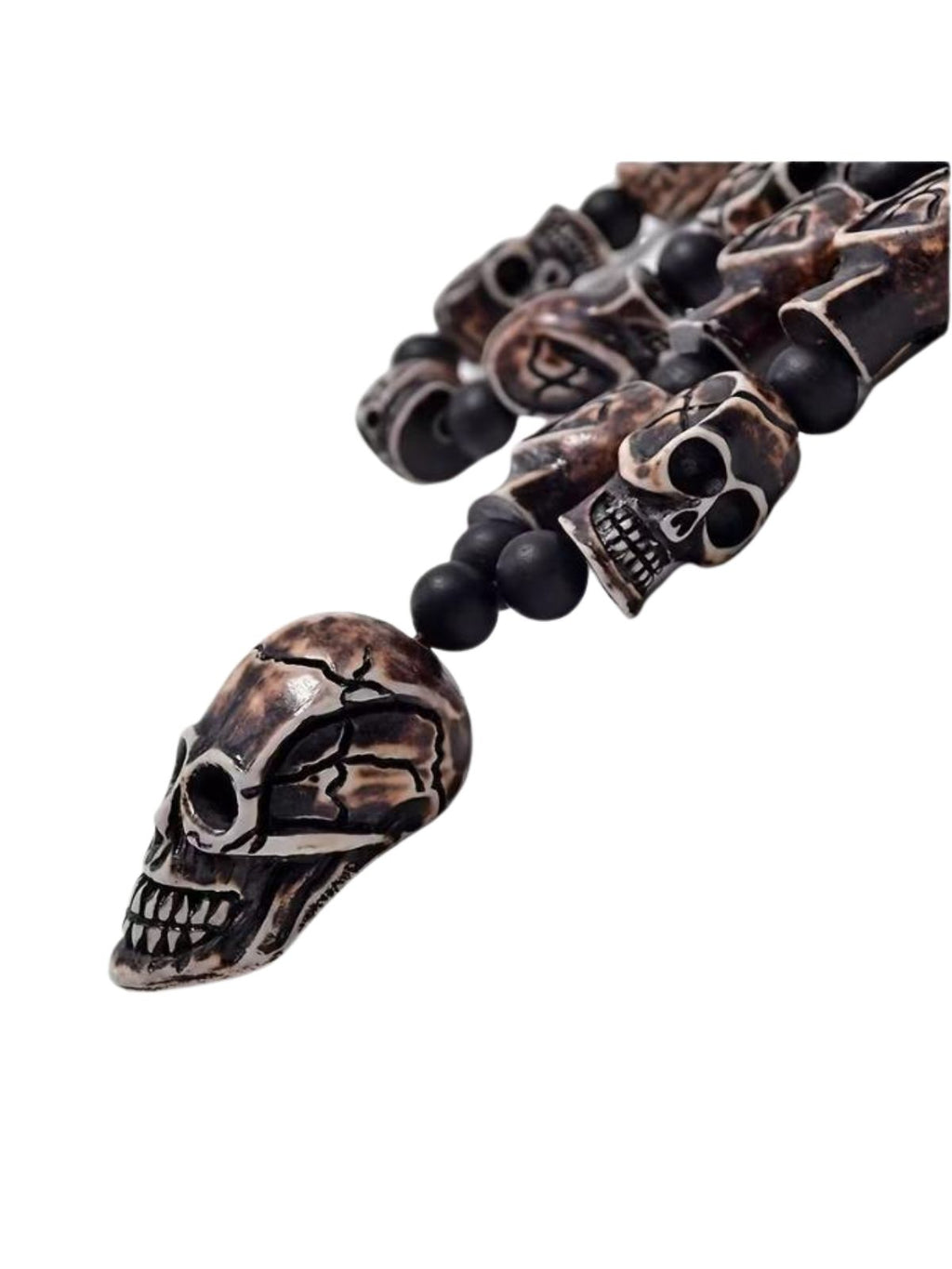 Special Dark Skeleton Pendant Necklace