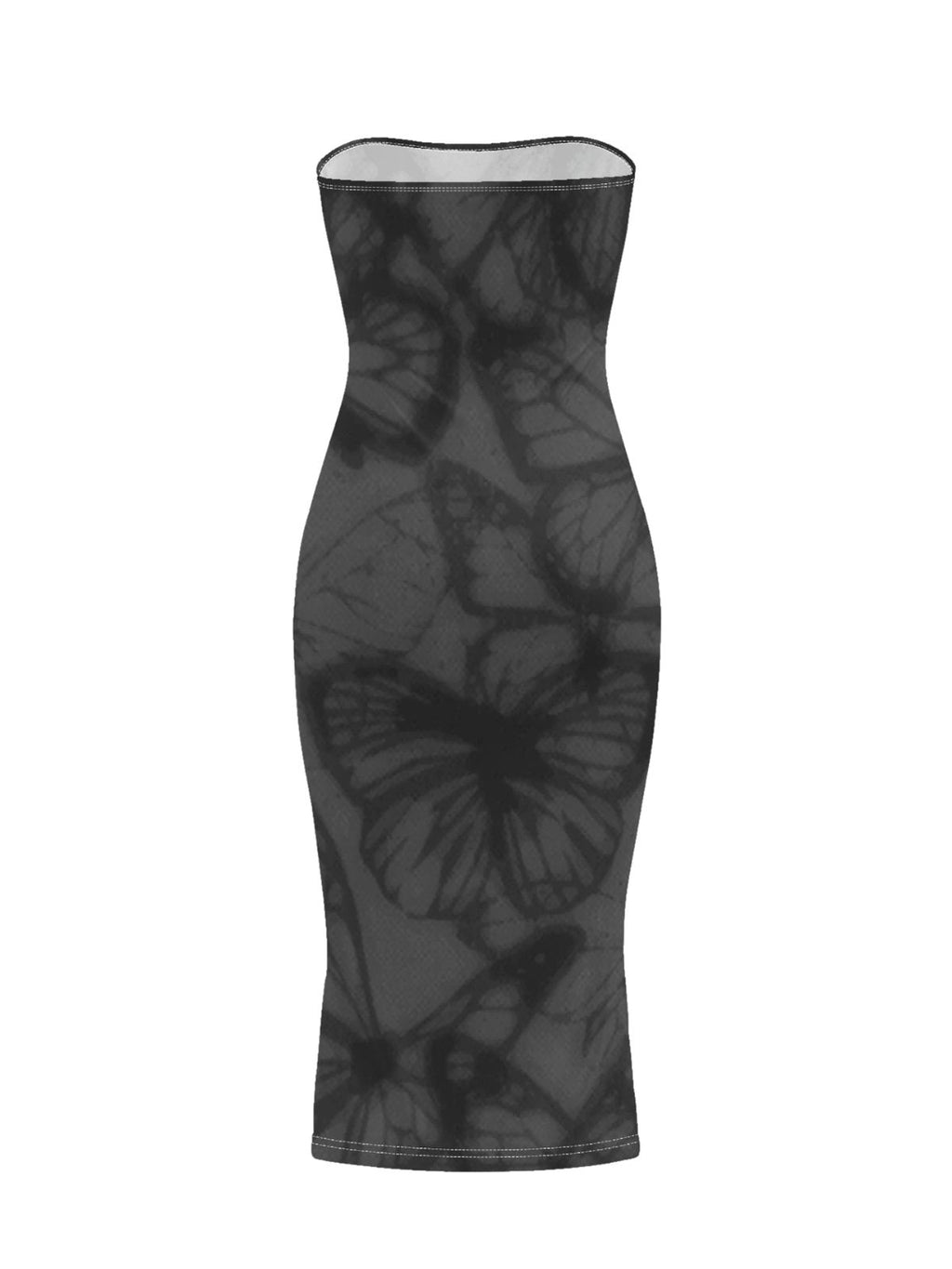 Gothic Dark Butterfly Silhouette Sexy Bodycon Skirt