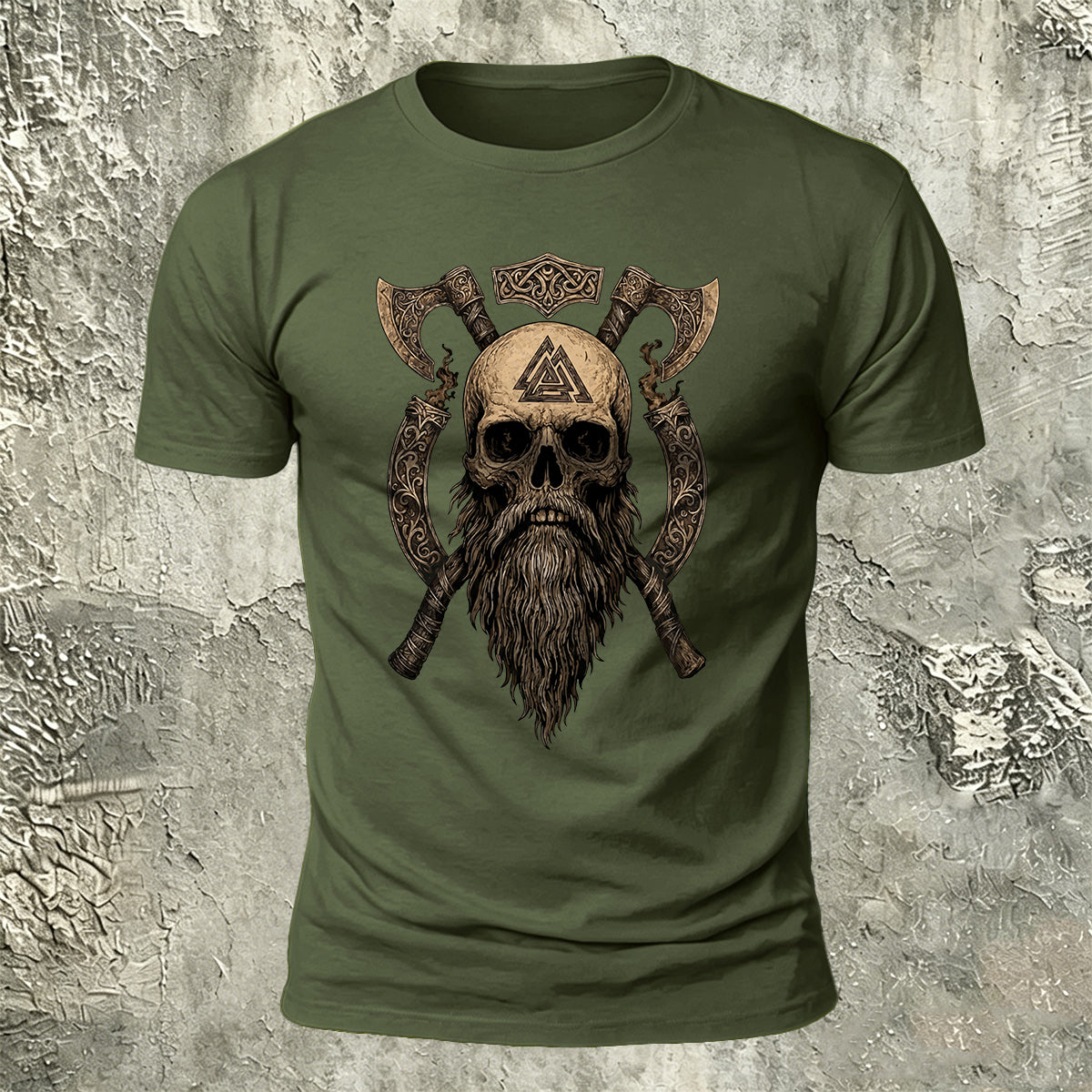 Retro Mysterious Skull Trend 100% Cotton T-Shirt