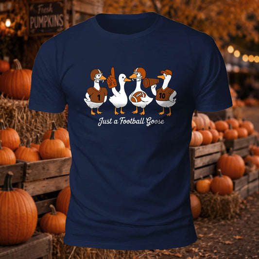 Football Goose Printed Short Sleeve T-Shirt