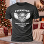 DTG Gremlins I Survived Printed Casual Short Sleeve T-Shirt