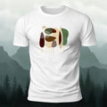 Cartoon Forest Simple Fashion Premium Cotton T-Shirt