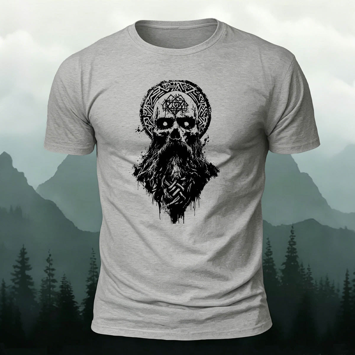 Vintage Tribal Totem Casual Cotton T-Shirt