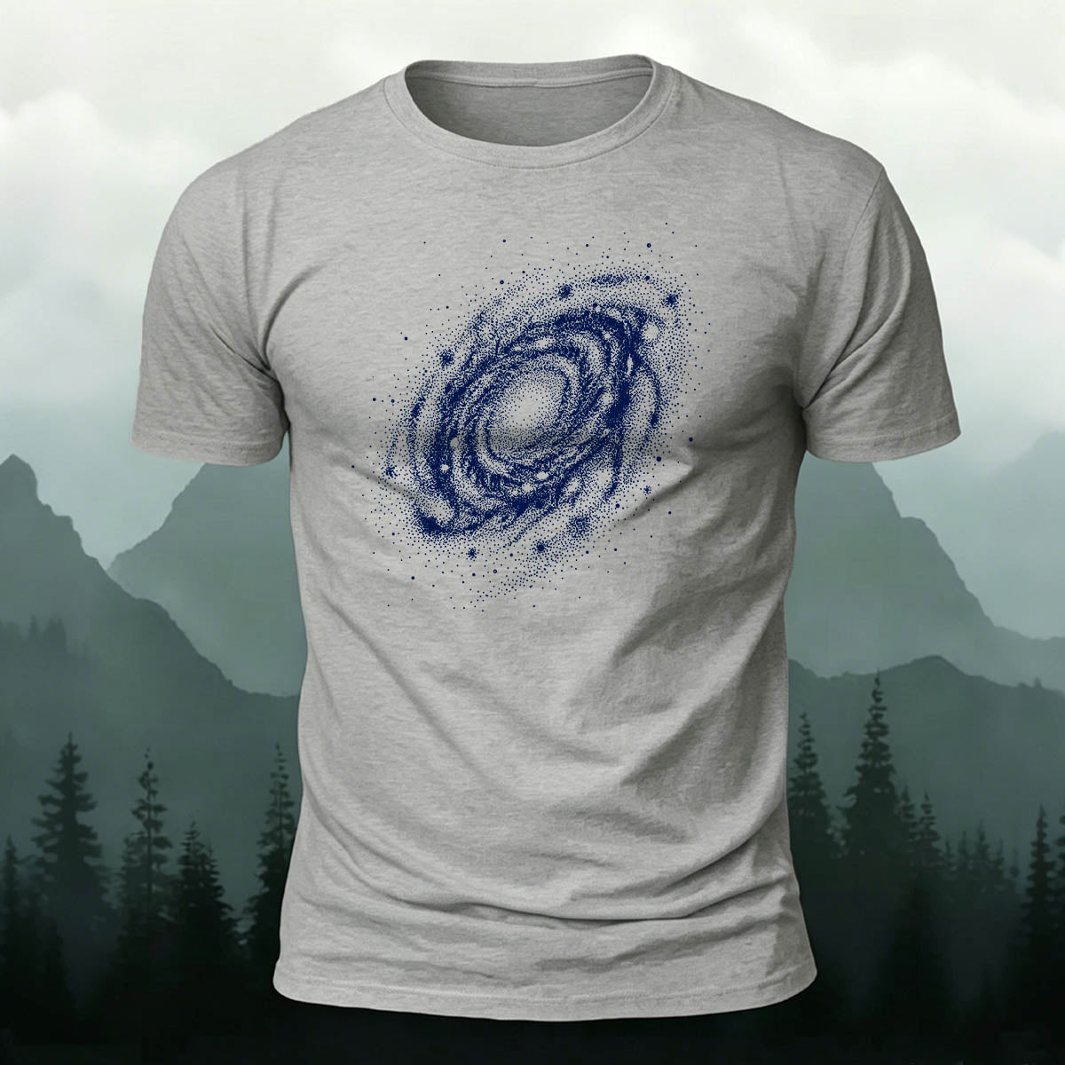 DTG Starry Sky Graphic Minimalist Soft Comfortable Tee
