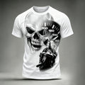 Cycling Warning Print Vintage Casual T-Shirt