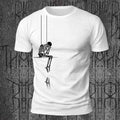 Creative Skull Print Trendy Premium Cotton T-Shirt