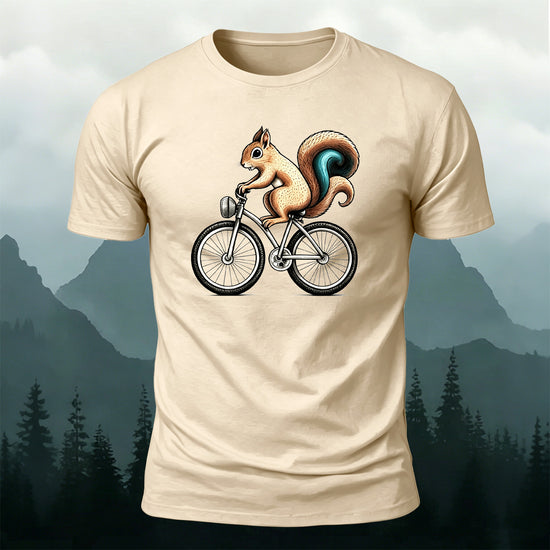 Musical Instruments and Hearts Fun Print Cotton T-Shirt Beige